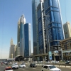 Zdjęcie z Zjednoczonych Emiratów Arabskich - Aleja Szejka Zayeda w Dubaju - główna arteria miasta