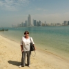 Zdjęcie z Zjednoczonych Emiratów Arabskich - chwila na plaży (ale poszłam tam tylko po piasek do buteleczki:)