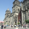 Zdjęcie z Meksyku - wchodzimy do katedry