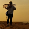 Zdjęcie z Zjednoczonych Emiratów Arabskich - pustynne impresje o zachodzie słońca...