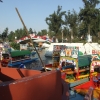Zdjęcie z Meksyku - kolorowe łodzie