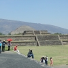 Zdjęcie z Meksyku - spojrzenie na piramidę słońca