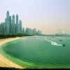 Zdjęcie z Zjednoczonych Emiratów Arabskich - i zjechaliśmy ze sztucznej Wyspy Palmy na ląd