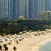 Zdjęcie z Zjednoczonych Emiratów Arabskich - dubajskie plaże od strony Palm Jumeirah