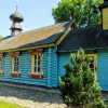 Zdjęcie z Polski - śliczna cerkiewka polowa wybudowana w 1894 przez górali kaukaskich w stylu zauralskim