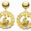Zdjęcie z Włoch - piękne kolczyki z logo firmy inspirowane legendami morskimi (syrenka z dzwoneczkiem Capri)