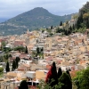 Zdjęcie z Włoch - Taormina - widok na miasto z teatru greckiego