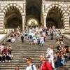 Zdjęcie z Włoch - tłum na schodach się nieco "przerzedził", to i schody widać:)