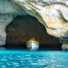 Zdjęcie z Malty - woda faktycznie miejscami jak na Capri...