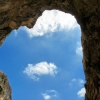 Zdjęcie z Malty - niebo bardzo blue nad Blue Grotto:))