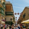 Zdjęcie z Malty - główna aleja Valetty- Reppublica Street