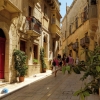 Zdjęcie z Malty - uliczki w Birgu (Vittoriosa)