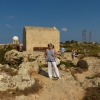 Zdjęcie z Malty - Dingli, wieje tu dość silny, gorący ale i zbawienny wiatr...