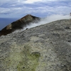 Zdjęcie z Włoch - Na kraterze Vulcano.