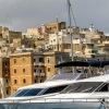 Zdjęcie z Malty - z perspektywy knajpy w Vittoriosa