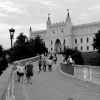 Zdjęcie z Polski - Lubelski zamek w wersji czarno-białej :)