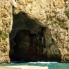 Zdjęcie z Malty - jaskinia morska w tzw "morzu wewnętrznym" (Inland Sea), nieopodal Azure Window