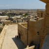 Zdjęcie z Malty - z Cytadeli rozpościerają się szerokie widoki na całą okolicę 