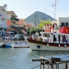 Zdjęcie z Grecji - Moraitika - malutki port w ujściu rzeczki Messonghi.