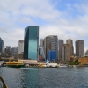 Zdjęcie z Australii - Sydneyskie City, z prawej dziob naszego statku