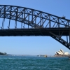 Zdjęcie z Australii - Przeplywamy pod Harbour Bridge