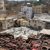 Zdjęcie z Maroka - garbarnia w Fes