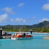 Zdjęcie z Nowej Kaledonii - Tendery ze statku juz czekaja