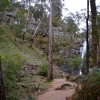 Zdjęcie z Australii - Wodospad Silverbend Falls - trudno nam bylo go rozpoznac
