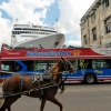 Zdjęcie z Kuby - trzy różne formy transportu w jednym kadrze😊