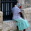 Zdjęcie z Kuby - scenki przy Plaza de Armas