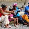Zdjęcie z Kuby - gorąco na Placu Katedralnym...