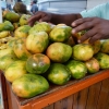 Zdjęcie z Kuby - warzywa i owoce (i mięso też)  kupuje się tutaj z ulicy ( w sklepach nie ma)