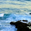 Zdjęcie z Kuby - błękity morza karaibskiego