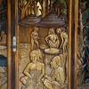 Zdjęcie z Kuby - i w całym hotelu mnóstwo pięknych drewnianych drzwi 