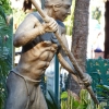 Zdjęcie z Kuby - to chyba rzeźba samego Hatueya - wodza Tainów