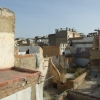 Zdjęcie z Maroka - na dachu synagogi