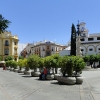 Zdjęcie z Hiszpanii - Plac przy katedrze.