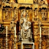 Zdjęcie z Hiszpanii - Fragment olbrzymiego ołtarza głównego.