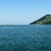 Zdjęcie z Czarnogóry - w oddali majaczy wysepka Grmozur