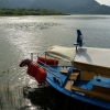 Zdjęcie z Czarnogóry - no i czas wracać; pakujemy się do łódki i wracamy do Virpazar 