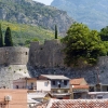 Zdjęcie z Czarnogóry - wyzoomowane stare mury Starego Baru