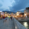 Zdjęcie z Macedonii - Plac Macedonia nocą