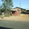 Zdjęcie z Etiopii - zatrzymujemy się przy ... osiedlu