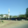 Zdjęcie z Etiopii - mijamy okazały meczet