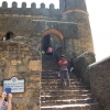 Zdjęcie z Etiopii - wejście do pałacu