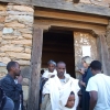 Zdjęcie z Etiopii - koniec nabożeństwa