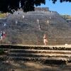 Zdjęcie z Meksyku - kolejna Piramida w Uxmal, na tą można wejść; 