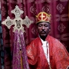Zdjęcie z Etiopii - świątynny strażnik 