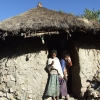 Zdjęcie z Etiopii - w wiosce Amharów