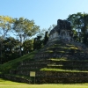Zdjęcie z Meksyku - Świątynia Krzyża  na na piramidzie (Templo de la Cruz).